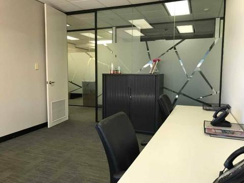 NEW! Spacious 3-5 person Window Office!