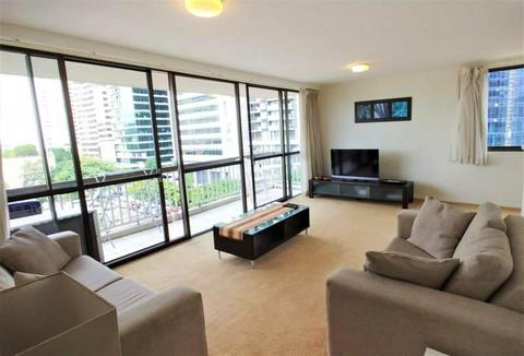 Fully Furnished 2 Bedroom in Brisbane CBD! Available 26/03/19