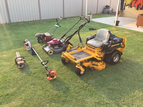 RAPIDLY GROWING LAWN MOWING ROUND FOR SALE IN THE BUNBURY REGION!