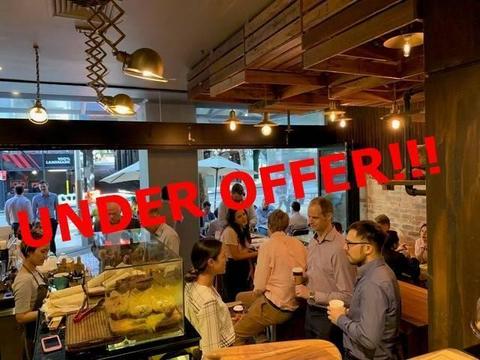 UNDER OFFER!!◆Under Management Cafe◆North Sydney ◆5 Days Trading