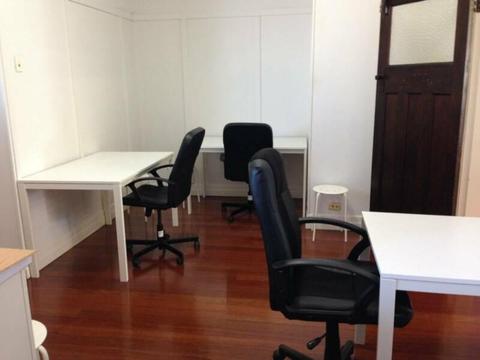 Private, lockable office/workshop in coworking space