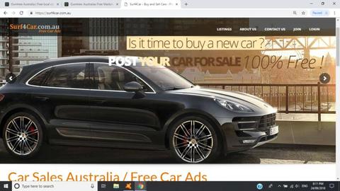 Car Sales Website Business For Sale