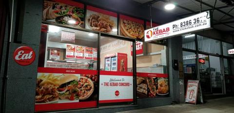 Kebab and pizza shop for sale