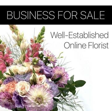 Established Online Florist for sale