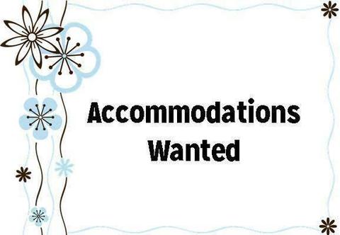 WANTED: accommodation in lockhart