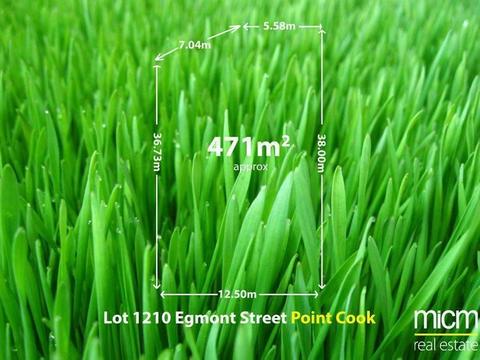 Land for sale Lot 1210 Egmont Street Point Cook, Vic 3030