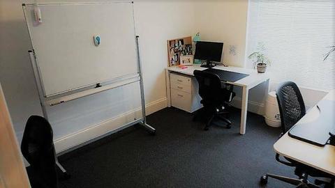 Prime location, ground floor 3 person office