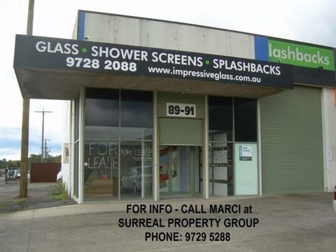 FACTORY FOR LEASE - KILSYTH, VIC