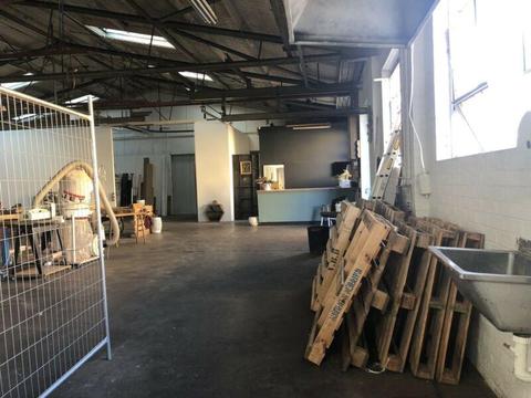 Warehouse and commercial space for lease