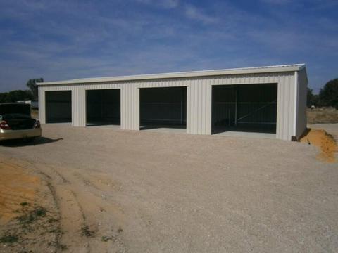 Industrial shed four bays. (oakford 6121 wa)