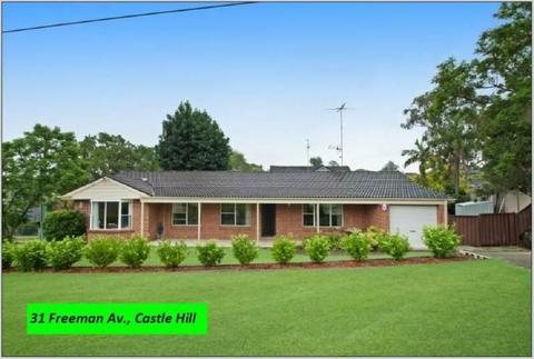 House in Castle Hill to Sell