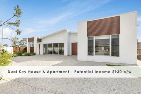 As-New Dual Key House & Unit - Potential Dual Income $930 p/wk