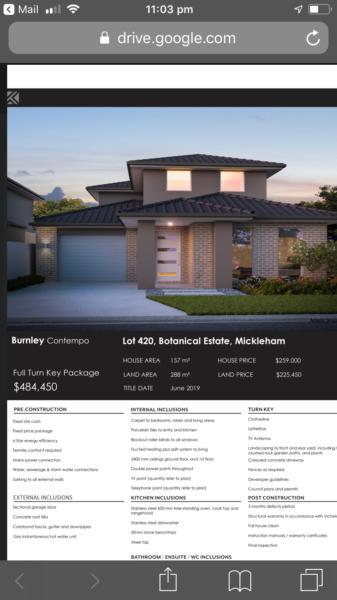 NEW HOME AND LAND PACKAGE IN CRAIGIEBURN