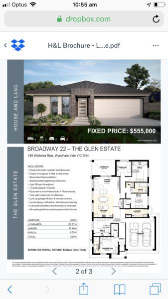 NEW HOME AND LAND WYNDHAM VALE