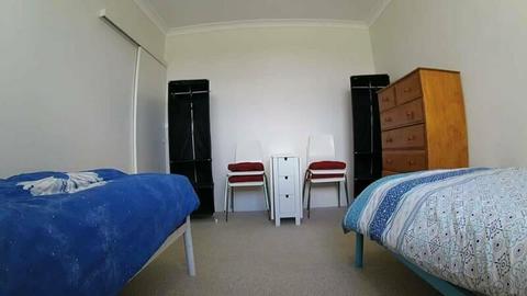 $130/wk; Female Shareroom (2 beds) - 1 bed available