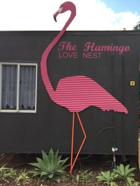 SELF CONTAINED one BEDROOM Flamingo Cabin for rent $130/night