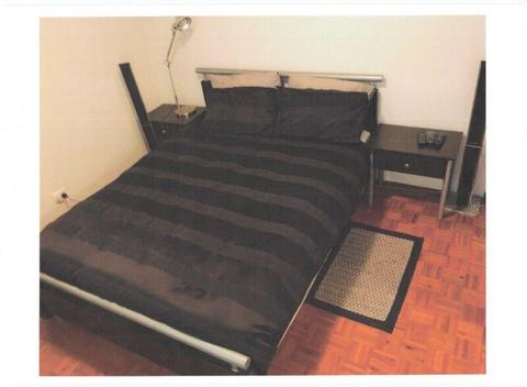 flatmate for quiet, fully furnished 2bedroom ground floor unit