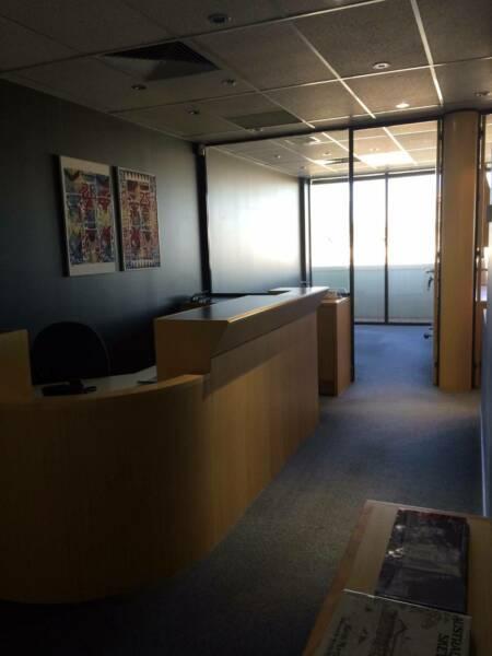 Office ($800 GST per month) optional Reception area ($400 GST)