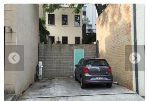 Car space, north Sydney, for rent