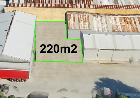 220m2 Secure Yard Hard Stand Space - Oakleigh South