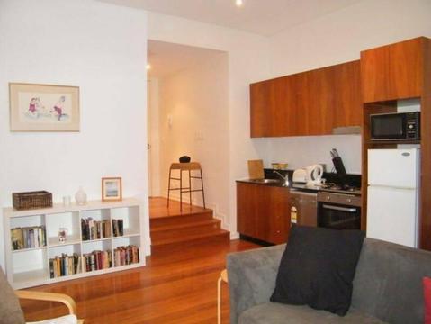 On BALMAIN WATERFRONT, a 1 Bed part furnished Apartment