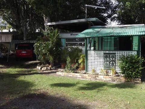 Caravan - Permanent Site - Bribie Island - Sunshine Coast
