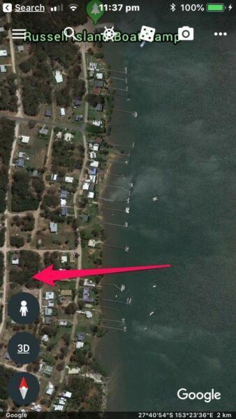 600sq vacant block russell island water views. (Sold subject to)