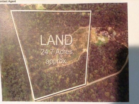 24 acres bush land in Eltham