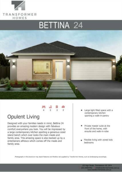 Home For Sale - Bettina 24sq, 224.41sqm