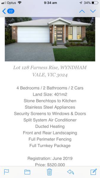LOW DEPOSIT HOMES ARE AVAIL - WYNDHAM VALE