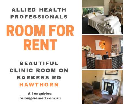 Room For Rent - Allied Health Professional - Hawthorn Melbourne