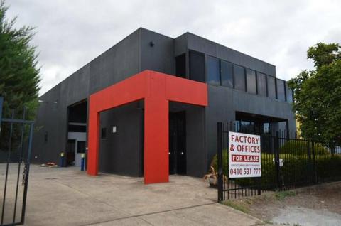 Newly Refurbished Factory/Warehouse with main rd frontage 760.0m²
