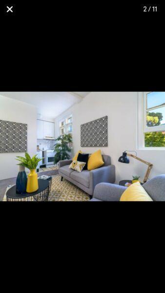 Studio apartment furnished in Darlinghurst