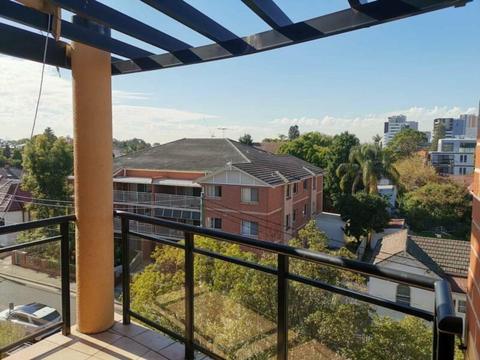 Burwood large two bed two bath apartment with air con for lease