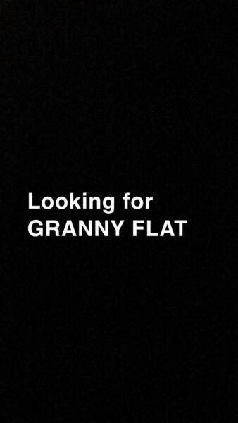 Looking for granny flat to rent