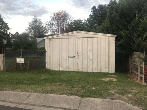 Shed for rent