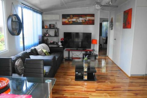 Modern renovated 2 bedroom relocatable home in a riverfront park