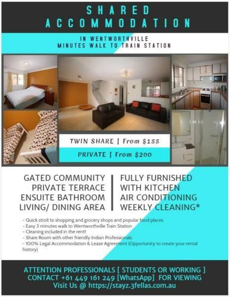 Shared Accommodation - Private Room in Wenworthville