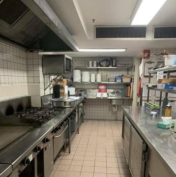 Commercial kitchen space for rent to caterers 2pm -10pm