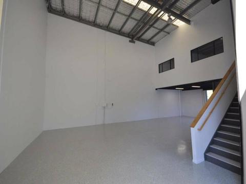 FRESHLY FITTED OUT WAREHOUSE WITH NEW OFFICES AND REAR COURTYARD