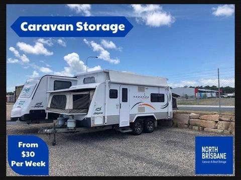 Outdoor Caravan Storage - North Brisbane