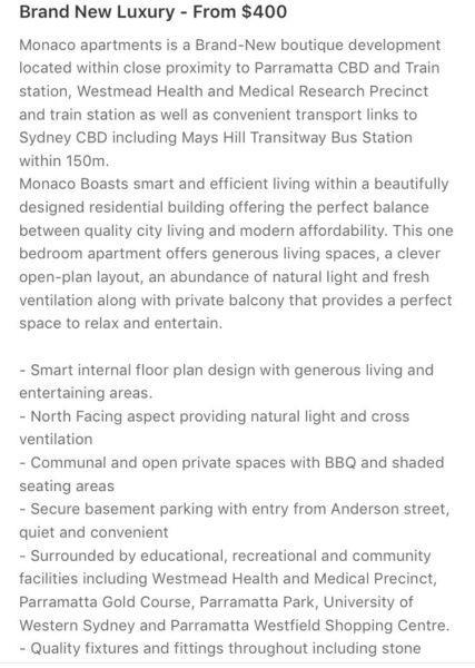 Brand new 1 bed apartment for rent