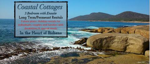 RENTALS: Cottages for permanent rent in Bicheno, Tasmania 7215