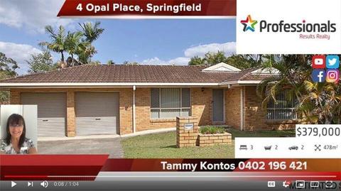 4 Opal Place, Springfield, QLD 4300