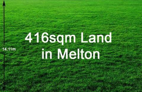 416sqm land in Melton title in June 2019