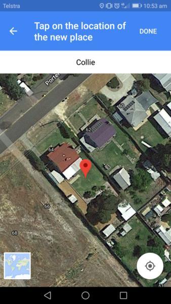 House and land for private sale in collie western Australia