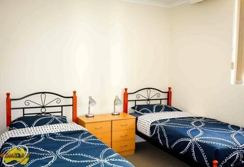 AN ALL FEMALE TWIN SHARE ROOM HAS ONE BED SPACE AVAILABLE