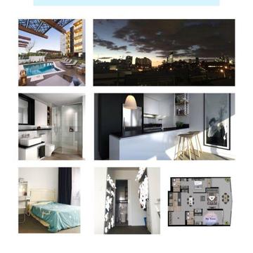 【1 mths Lease】Woolloongabba City View Apartment Master Room