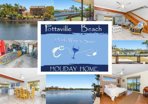 Last Minute Special-3 nights Waterfront Holiday Home-Pottsville Beach