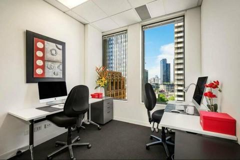 Service Office Space with Collins St Views